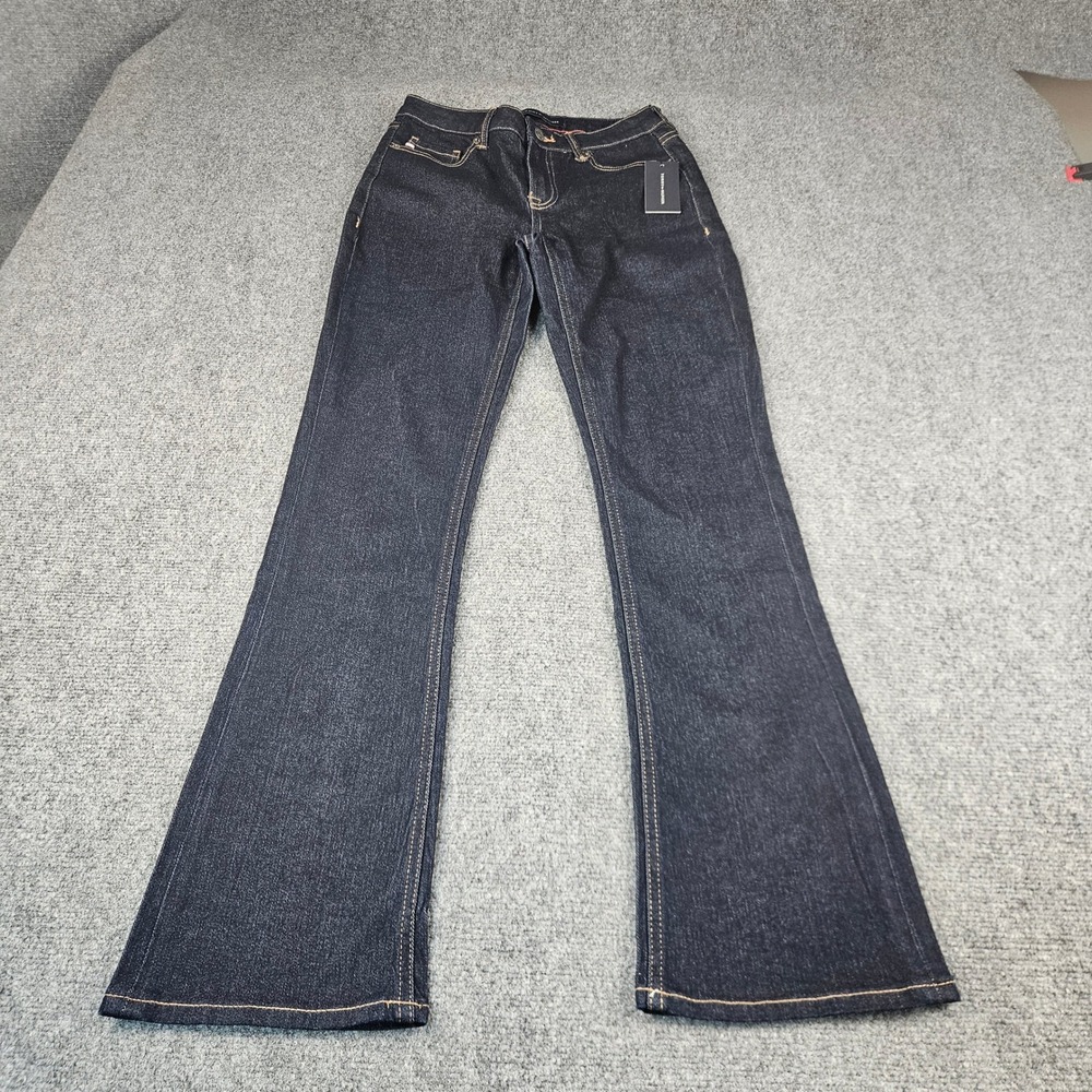 NWT Tommy Hilfiger Tribeca Bootcut Jeans Womens Sz‎ 2 Dark Wash Rinse MSRP $59